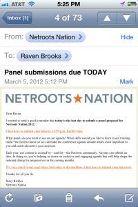 NN email unoptimized